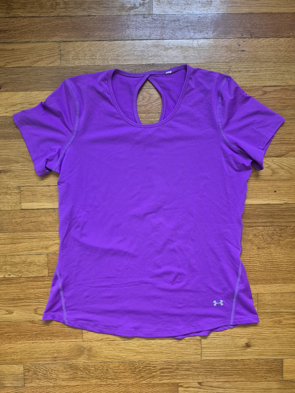 Under Armour Women's Purple Short-Sleeve Performance Tee